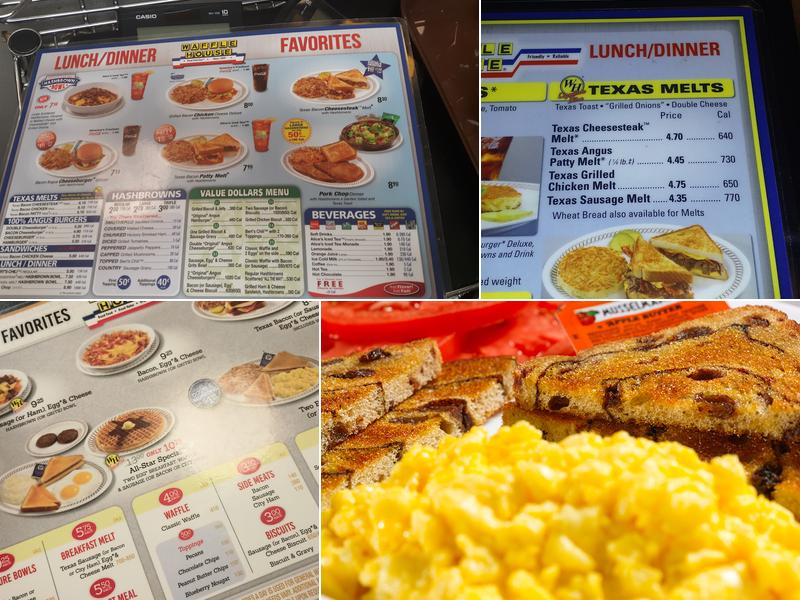 Waffle House Menu