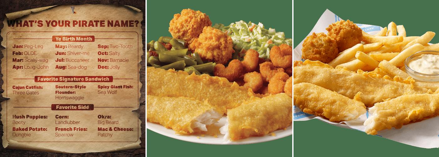 Captain D's Menu