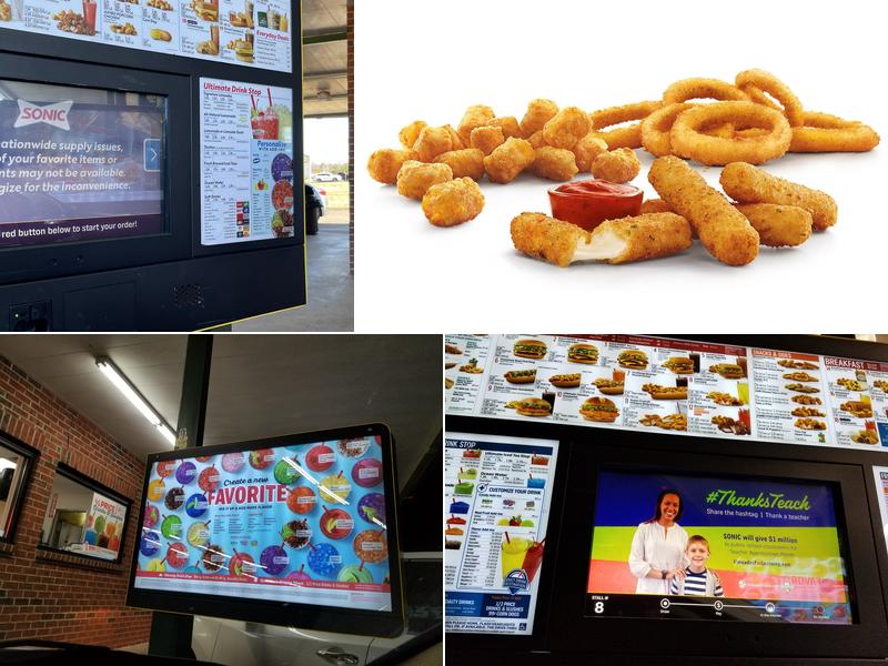 Sonic Drive-In Menu