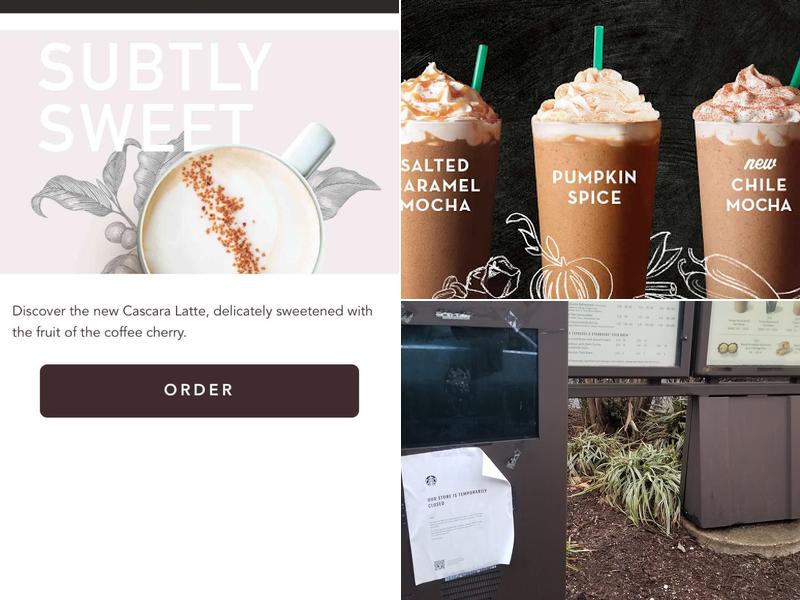 Starbucks Menu