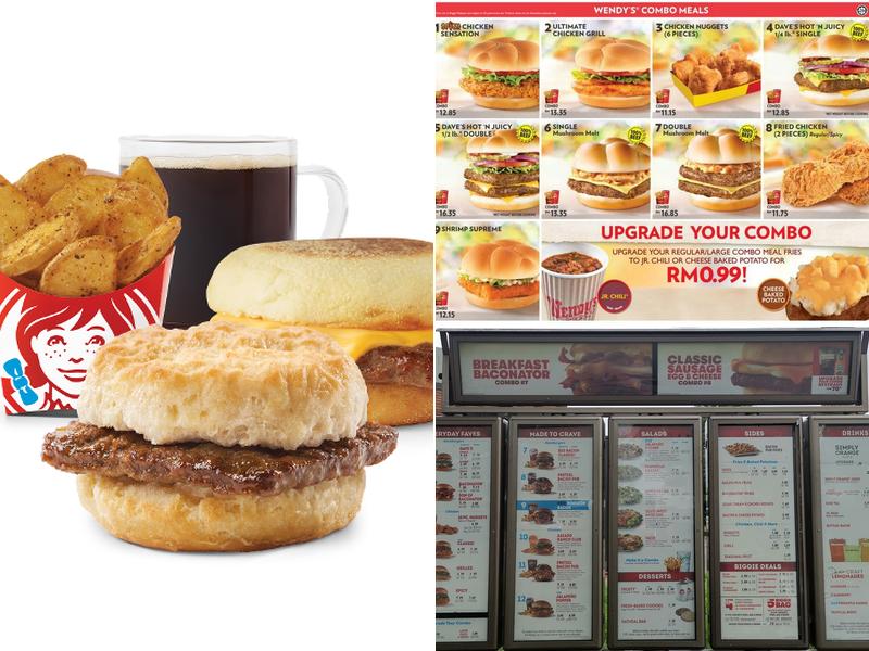Wendy's Menu
