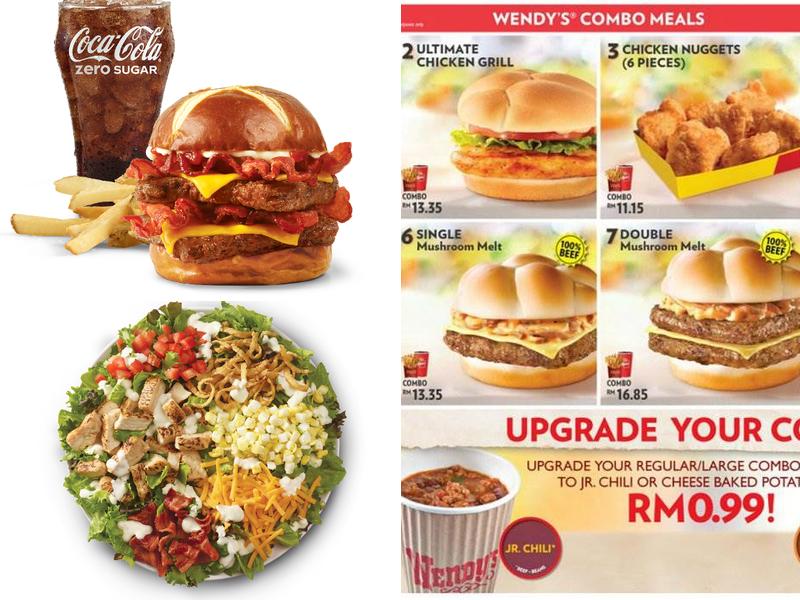 Wendy's Menu