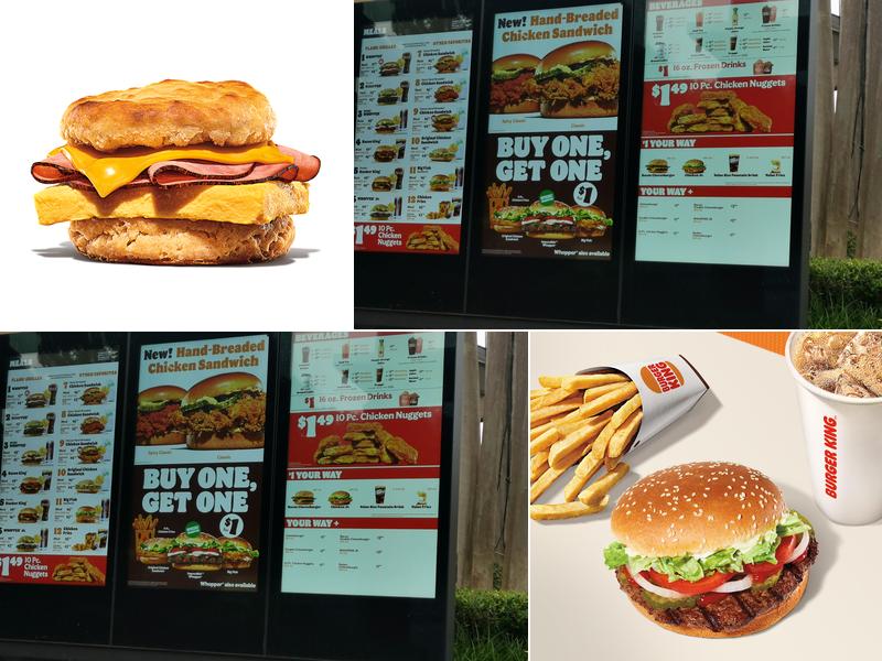 Burger King Menu