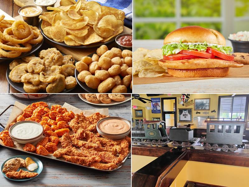 Zaxbys Chicken Fingers & Buffalo Wings