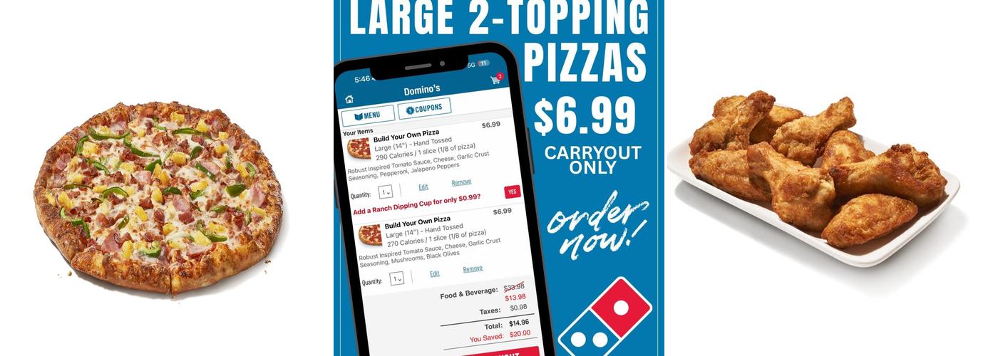 Domino's Pizza Menu