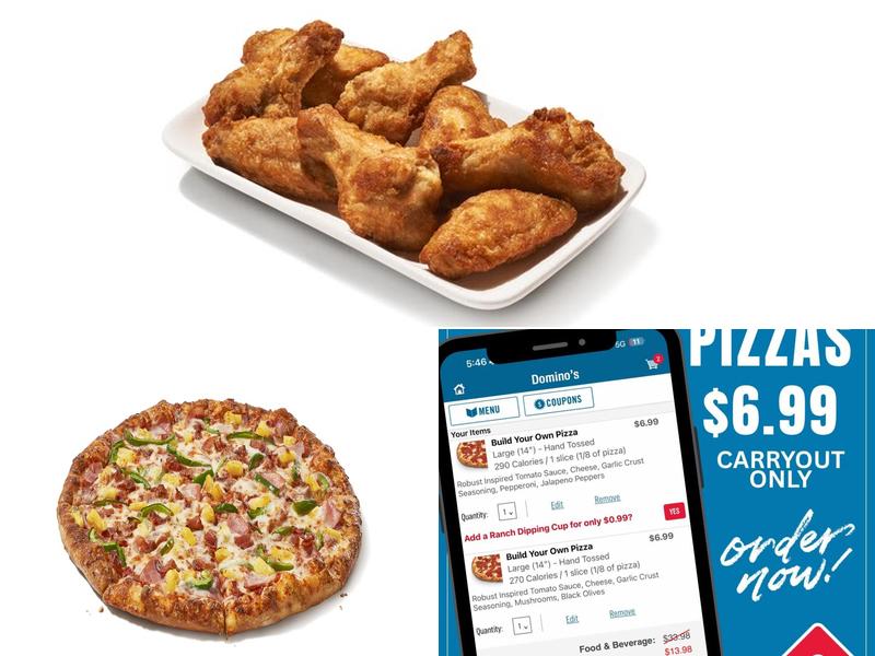 Domino's Pizza Menu