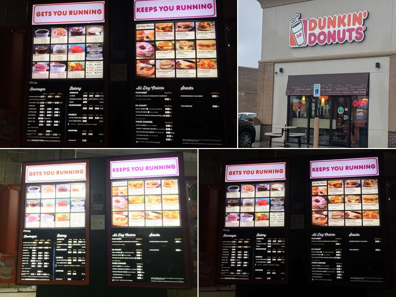 Dunkin' Menu