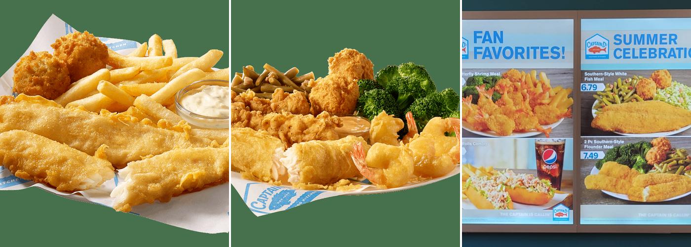 Captain D's Menu