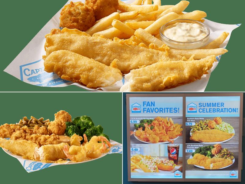 Captain D's Menu