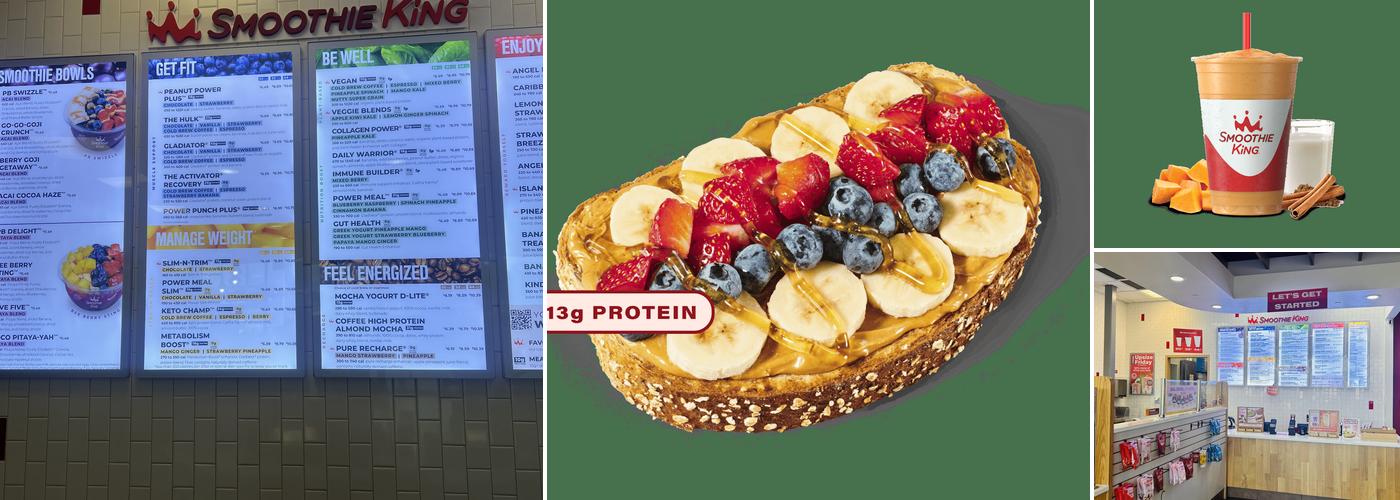 Smoothie King Menu