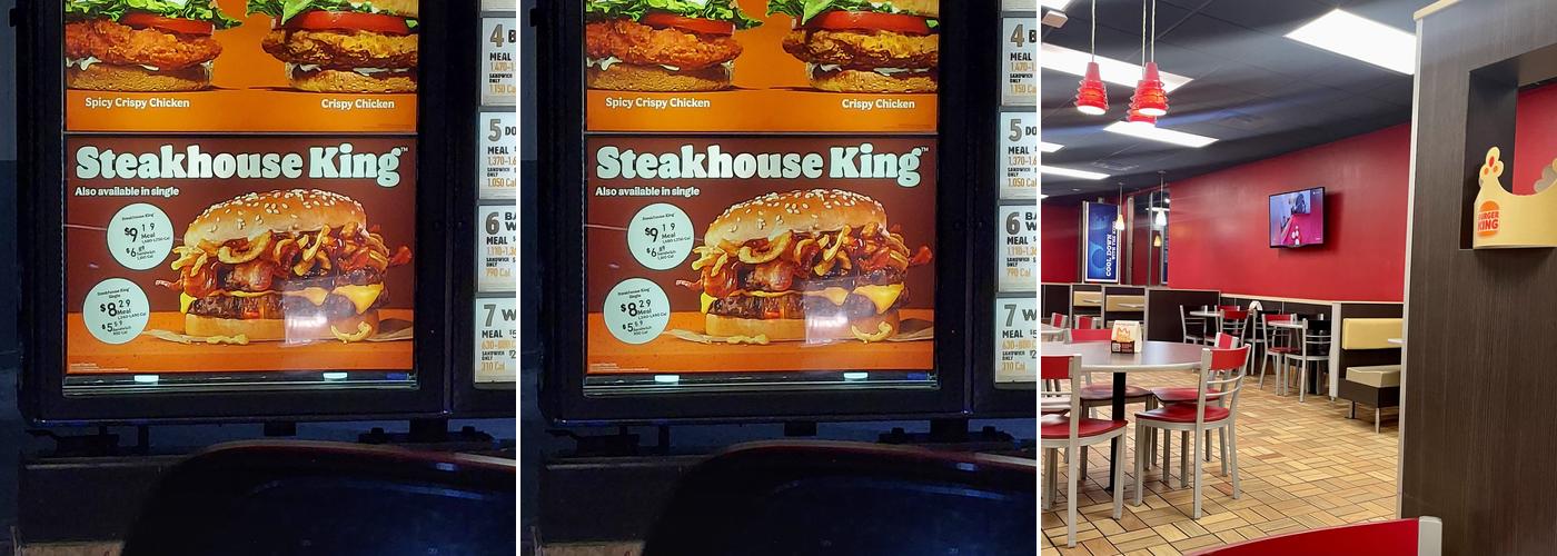Burger King Menu