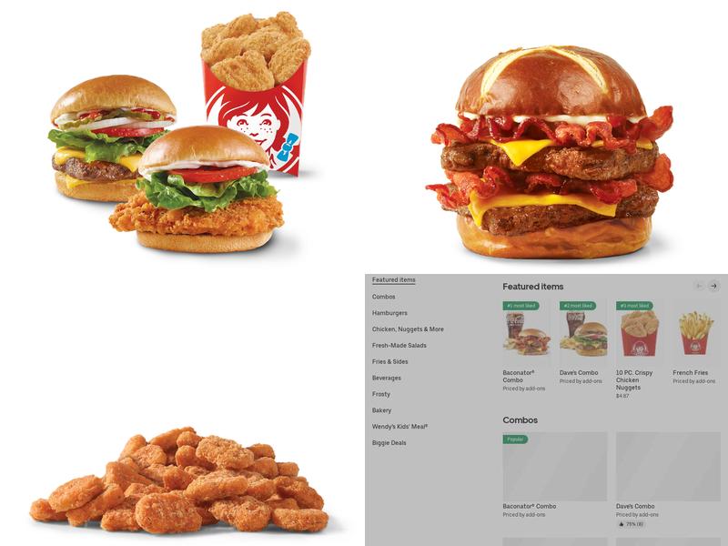 Wendy's Menu