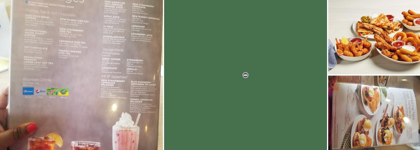 IHOP Menu