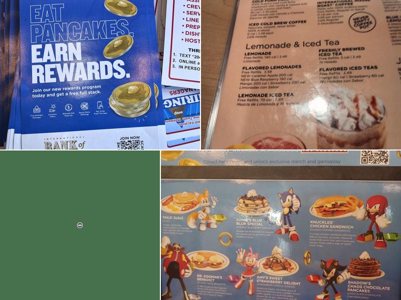 IHOP Menu