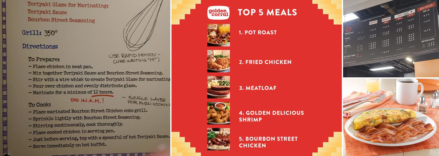 Golden Corral Buffet & Grill Menu