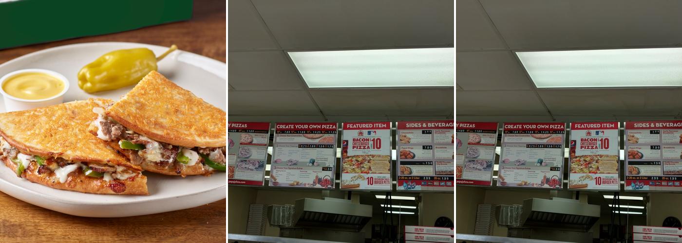 Papa Johns Pizza Menu