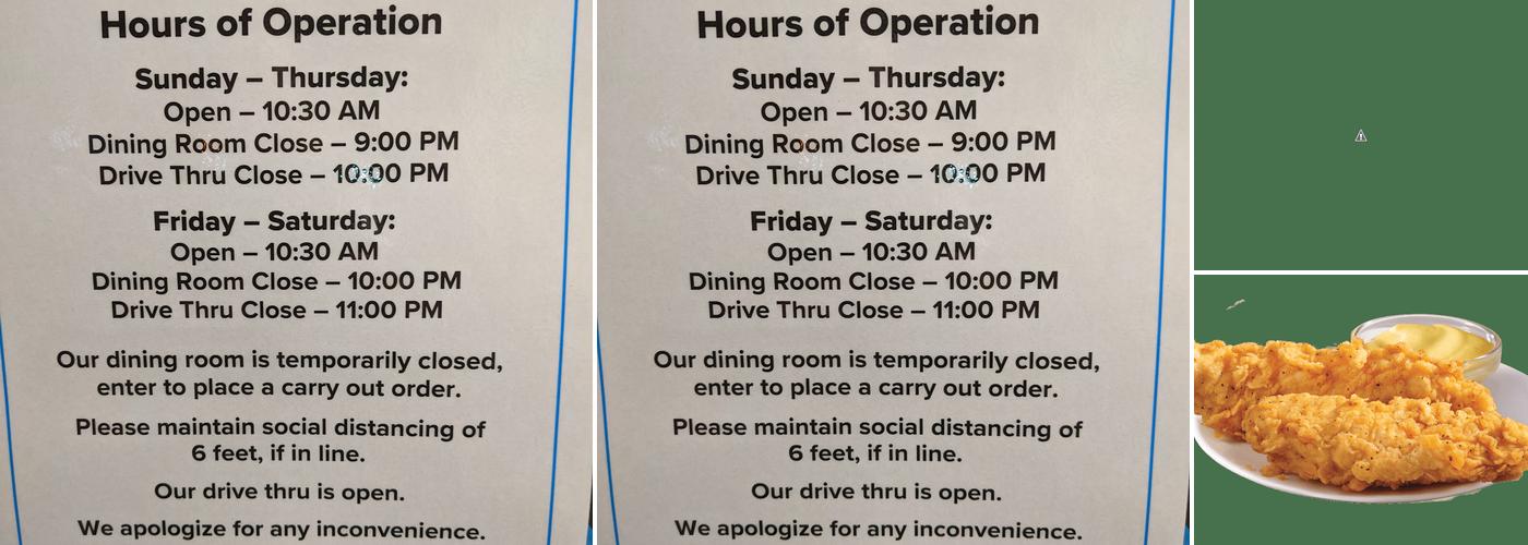 Captain D's Menu