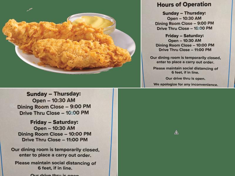 Captain D's Menu
