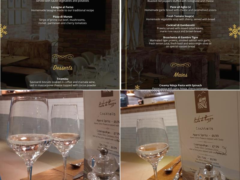 Pasta di Piazza - Stone Menu