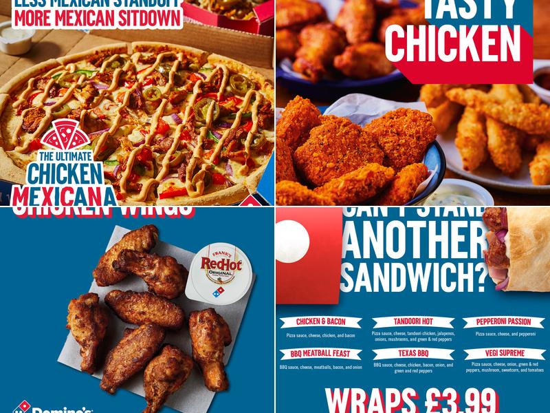 Domino's Pizza - Staffordshire - Stone Menu