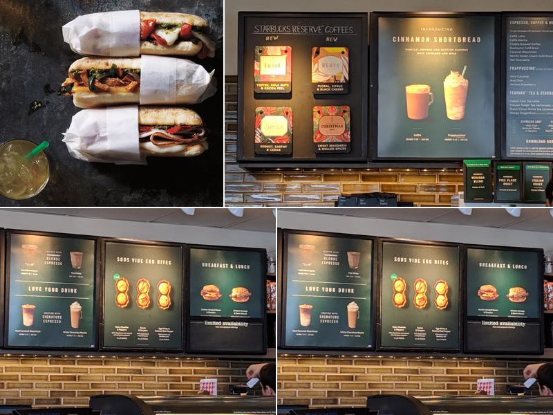 Starbucks Menu