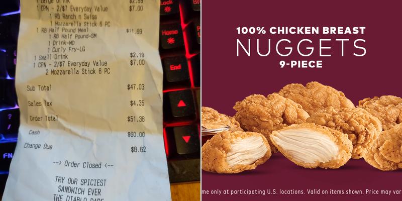 Arby's Menu