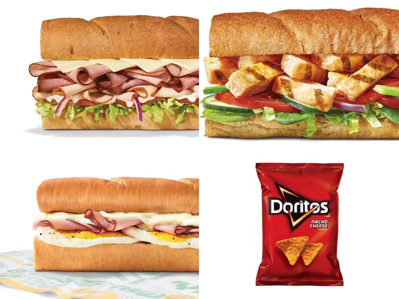 Subway Menu