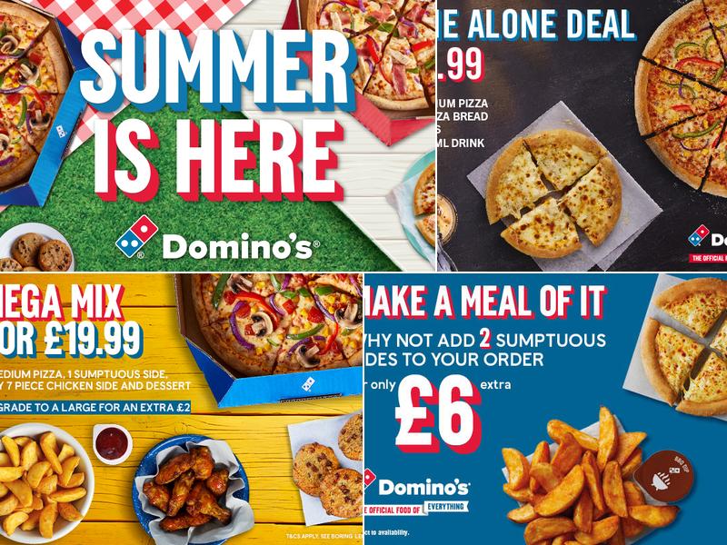 Domino's Pizza - Uttoxeter Menu