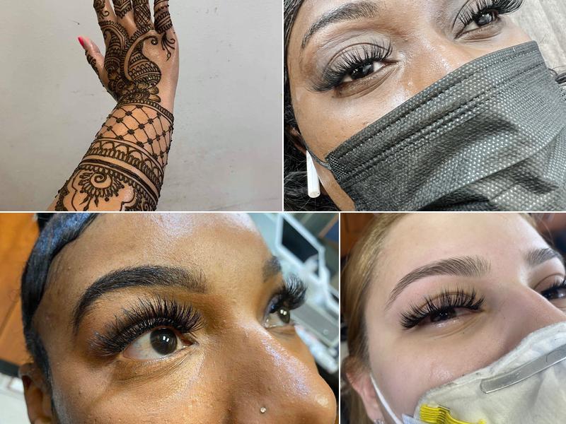 Pretty Eyebrow Threading & Henna