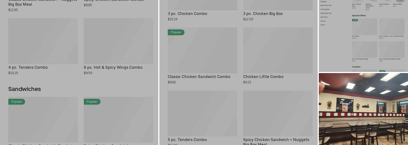 KFC Menu