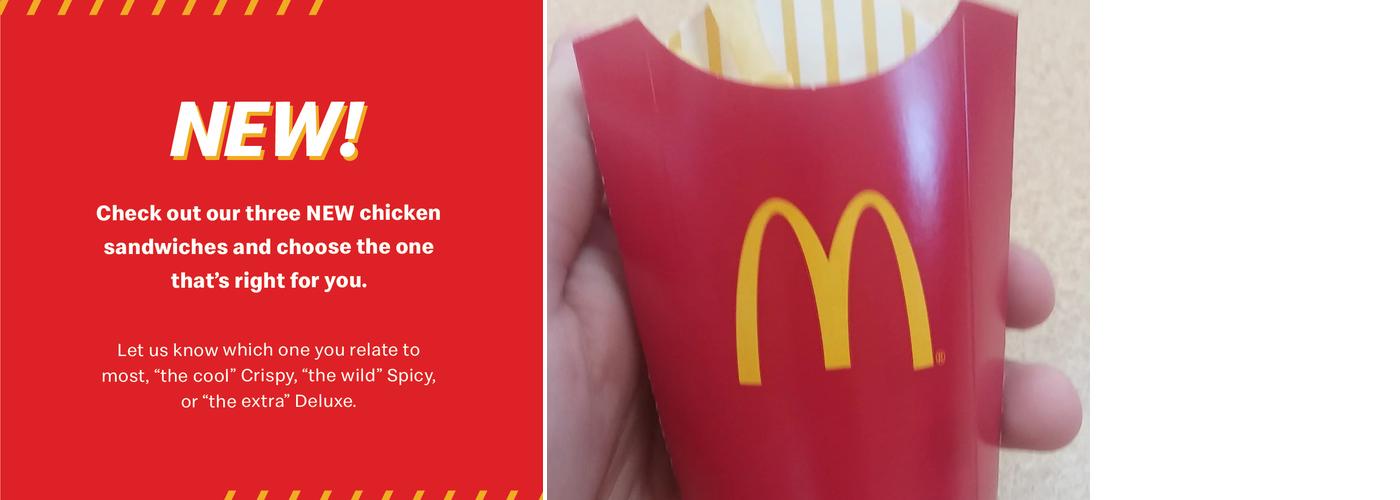 McDonald's Menu