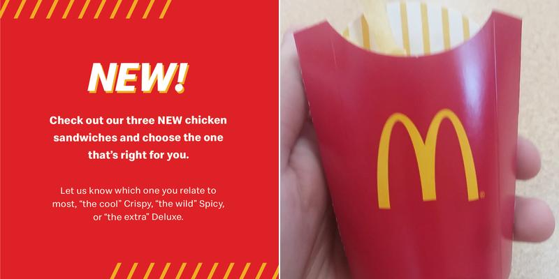 McDonald's Menu