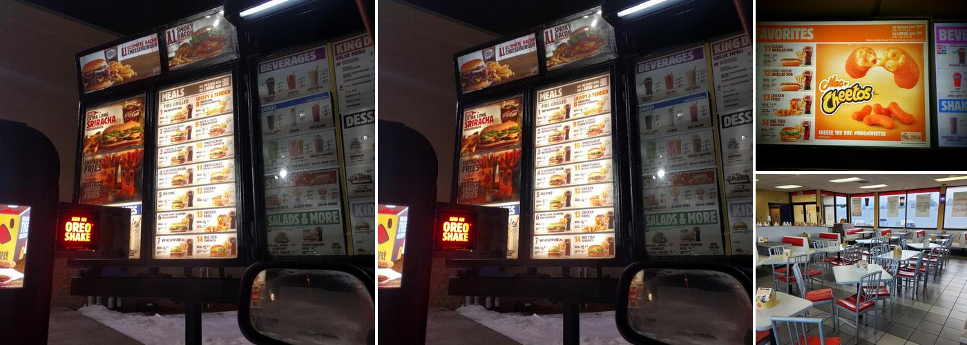 Burger King Menu