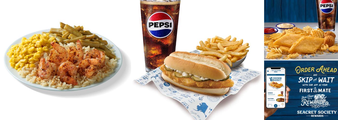 Long John Silver's / A&W Restaurant Menu