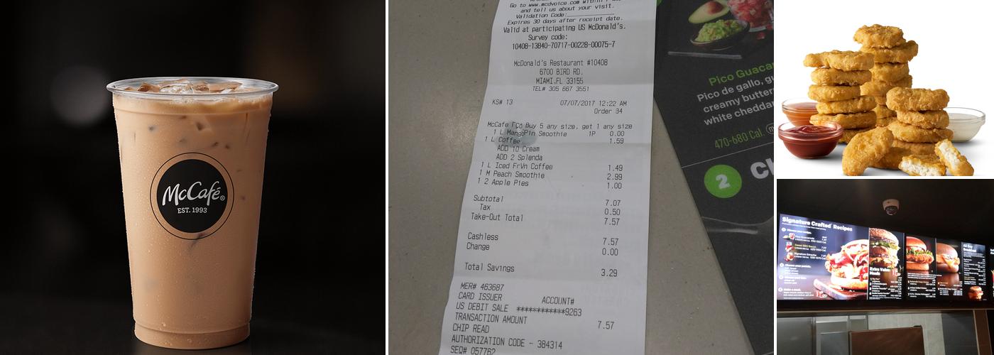 McDonald's Menu