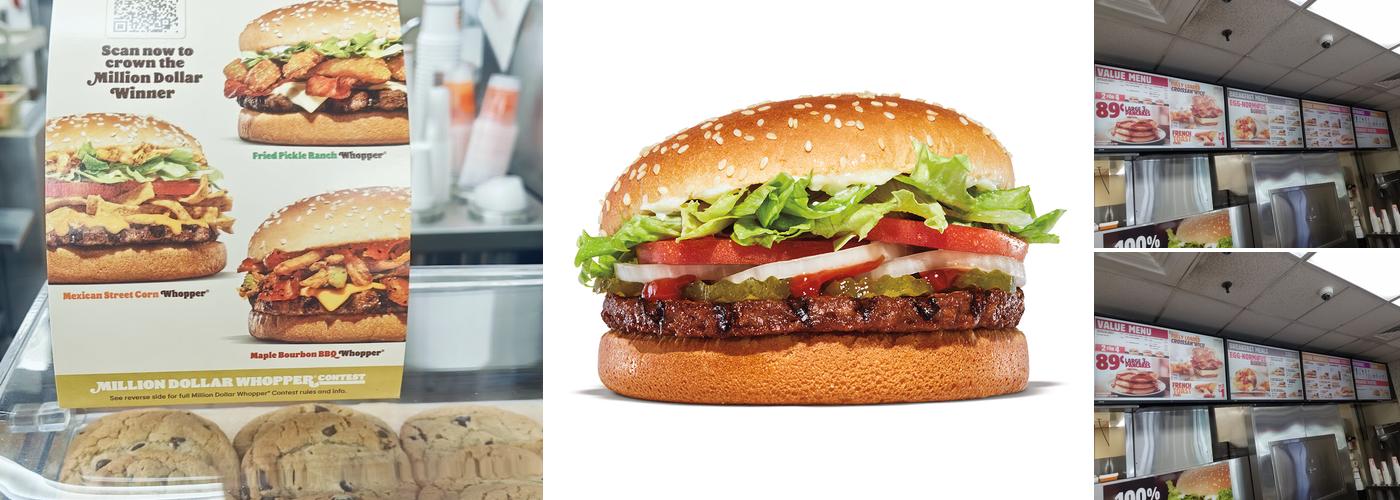 Burger King Menu