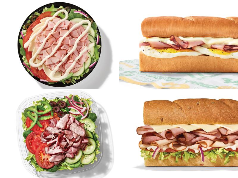 Subway Menu