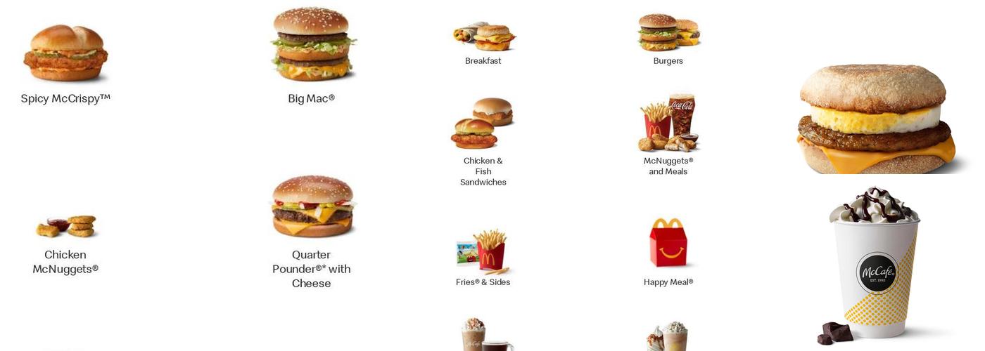 McDonald's Menu