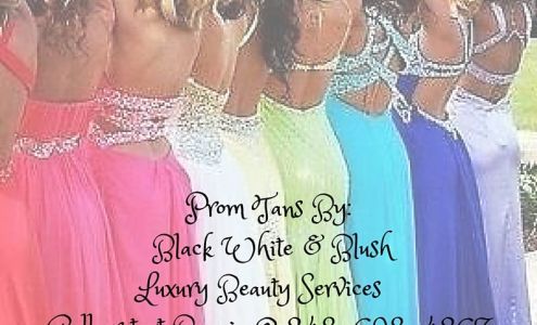 Black White & Blush Luxury Beauty Services
