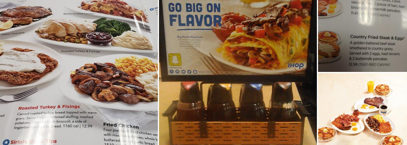 IHOP Menu