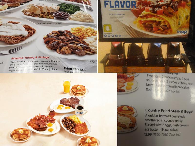 IHOP Menu