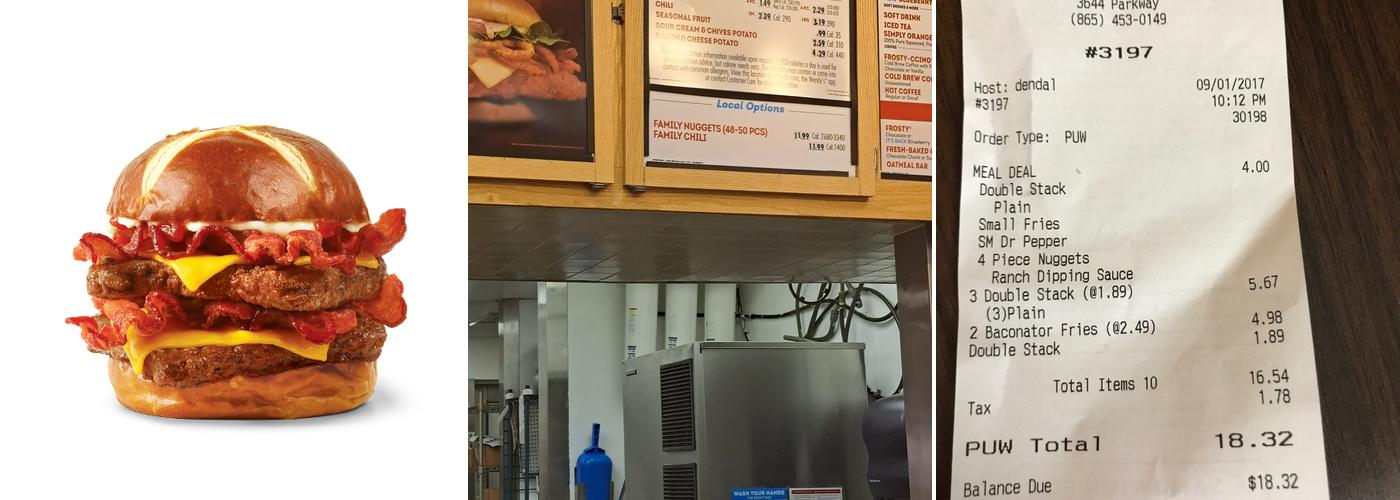 Wendy's Menu