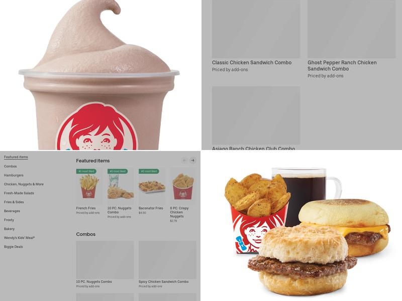 Wendy's Menu