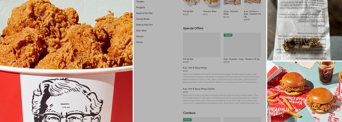 KFC Menu