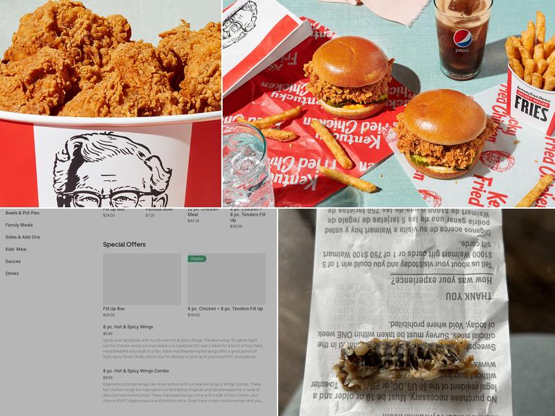 KFC Menu
