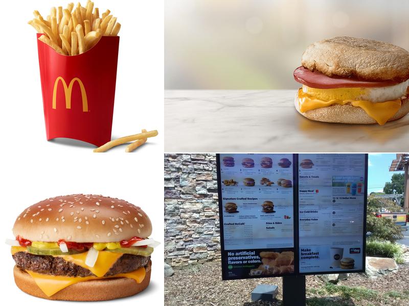McDonald's Menu