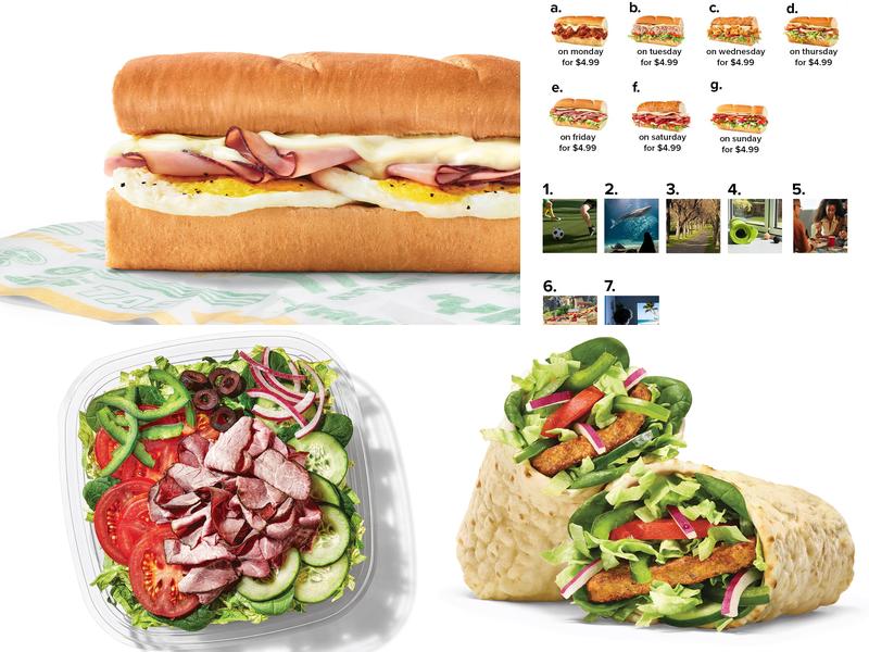 Subway Menu