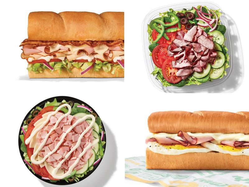 Subway Menu