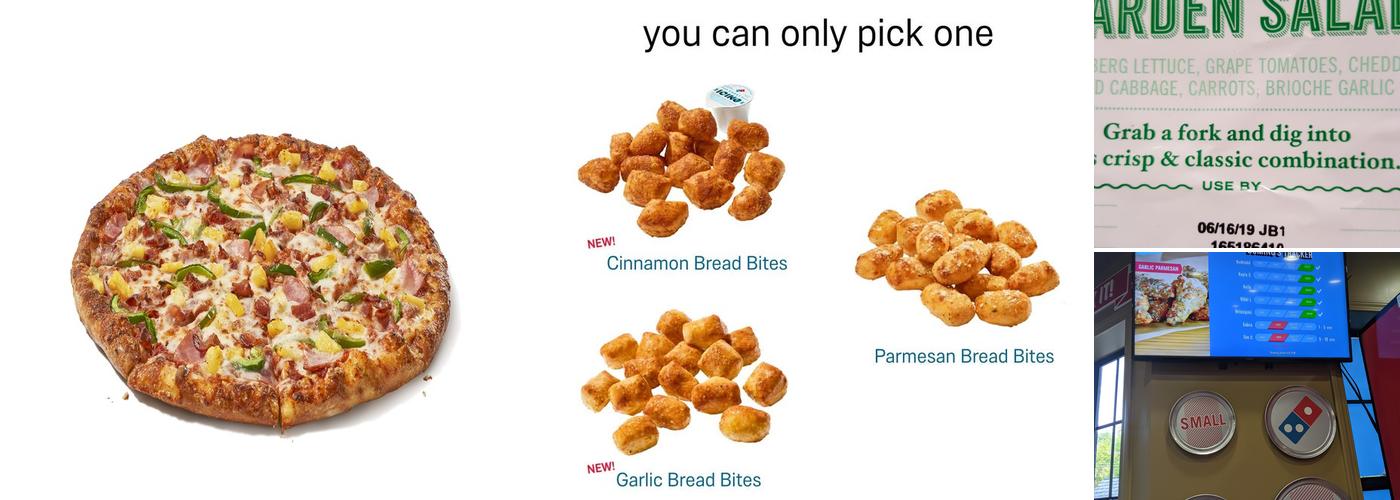 Domino's Pizza Menu