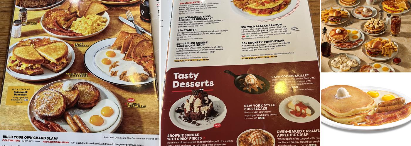Denny's Menu